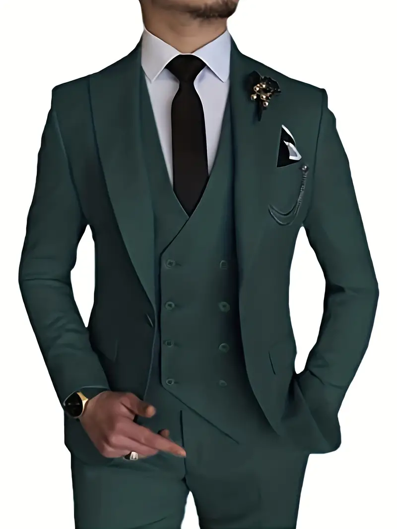 Herren Business-Set | Blazer, Weste und Hose in klarer Form - Image 25
