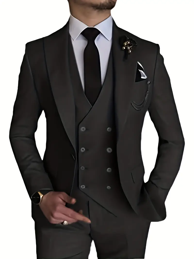 Herren Business-Set | Blazer, Weste und Hose in klarer Form - Image 26
