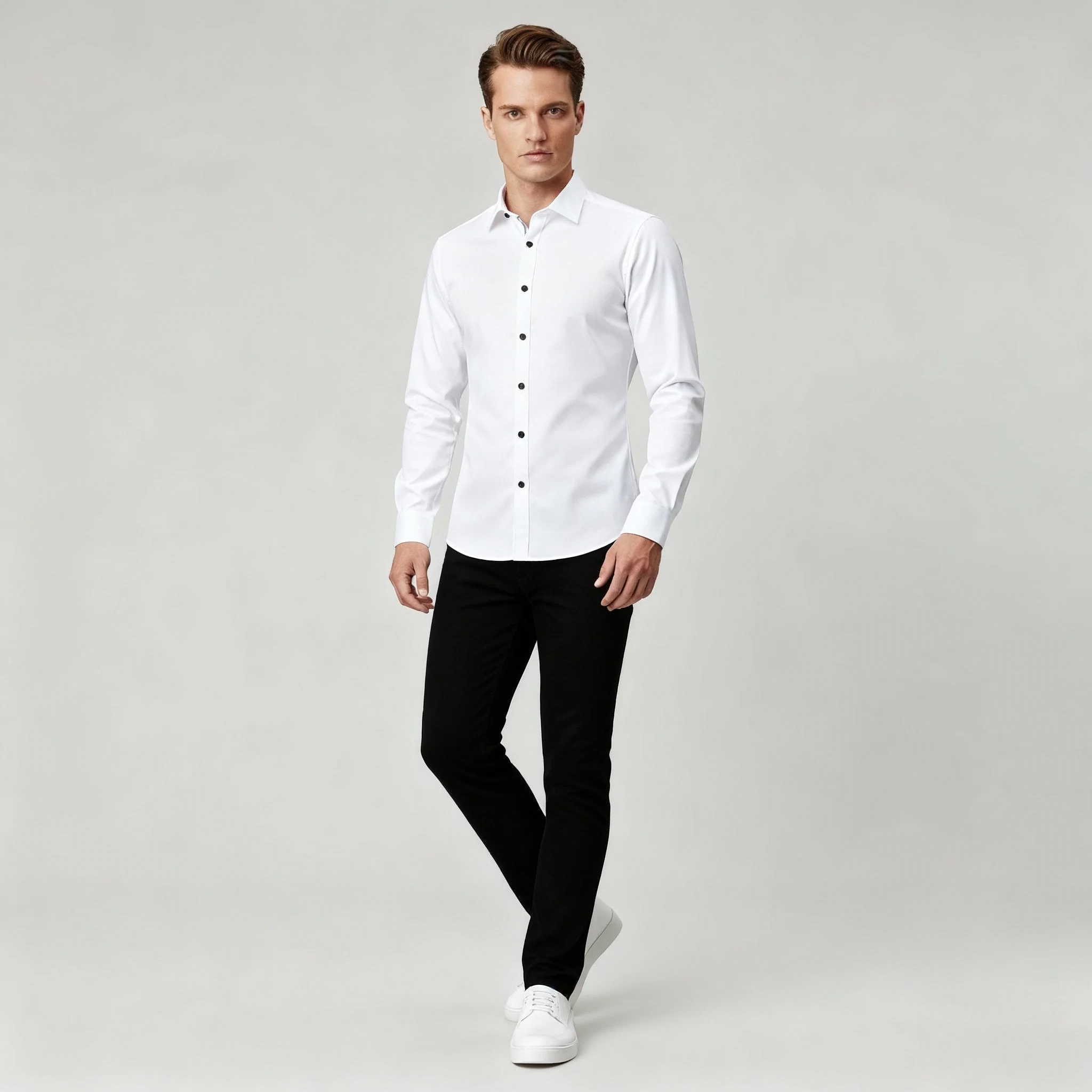 Herren Hemd | Slim Fit mit klarer Knopfleiste - Image 3