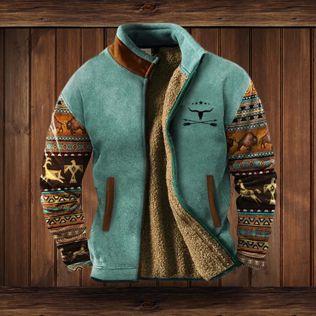 Herren Jacke | Durchgehender Reißverschluss mit Umlegekragen - Image 6