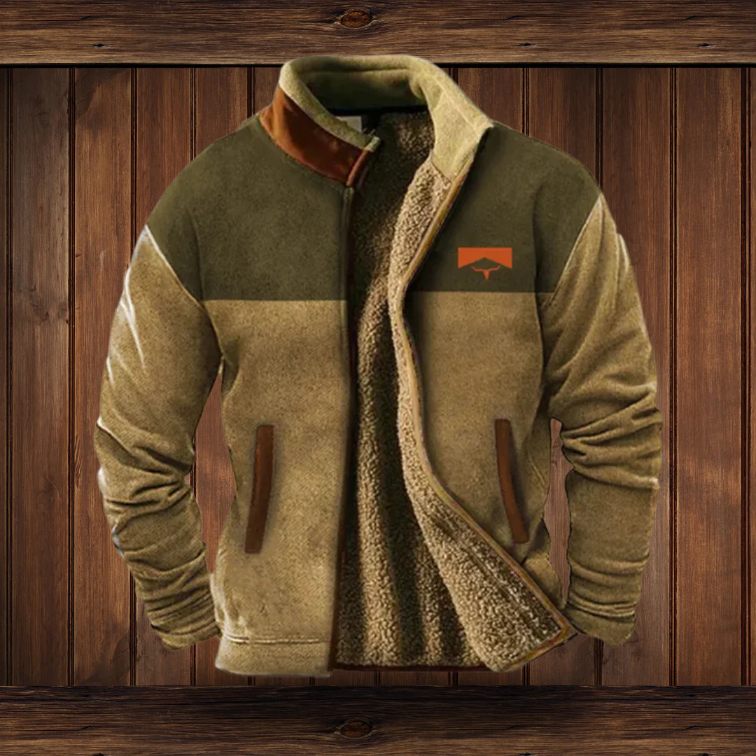 Herren Jacke | Durchgehender Reißverschluss mit Umlegekragen - Image 7