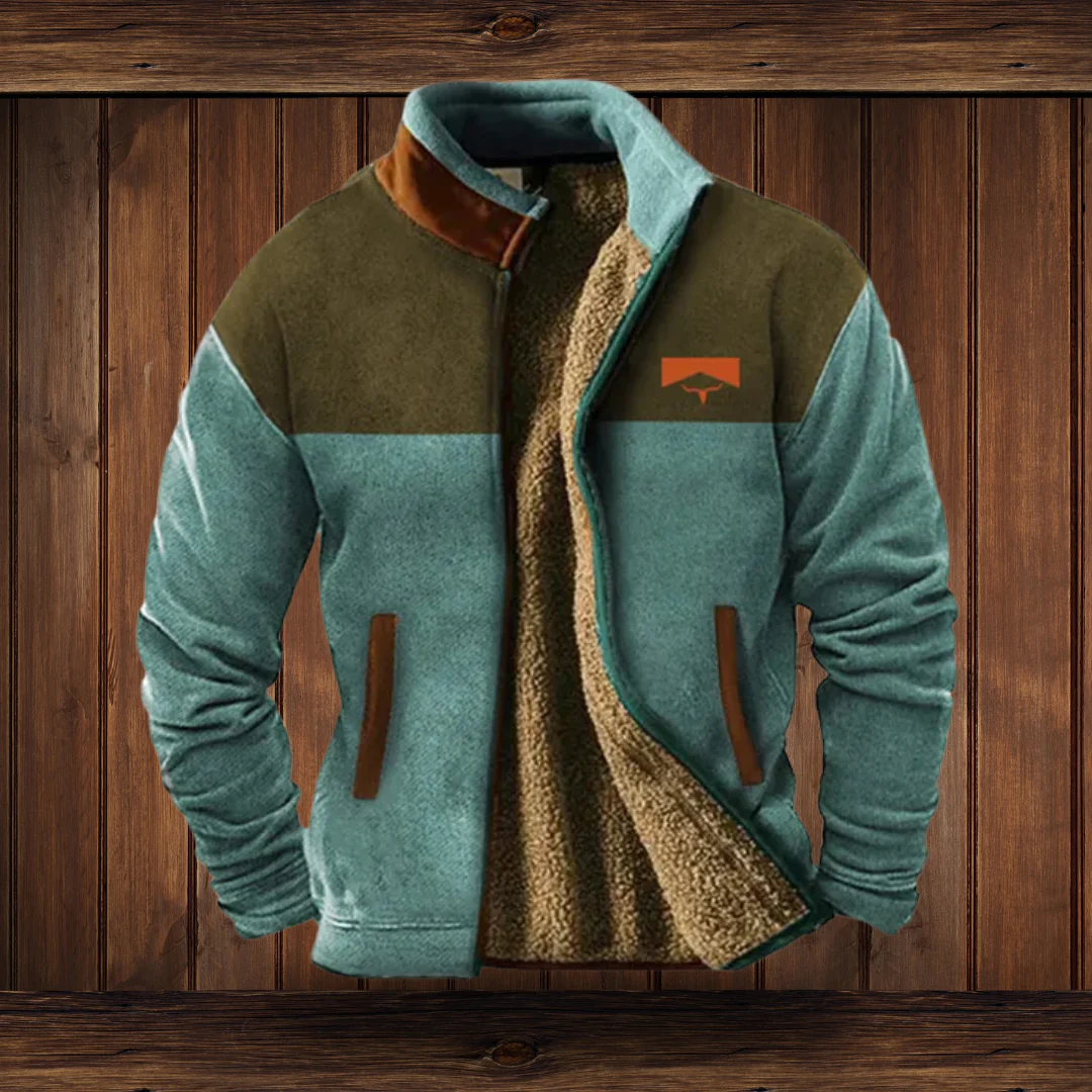 Herren Jacke | Durchgehender Reißverschluss mit Umlegekragen - Image 9