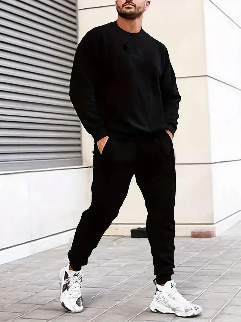 Herren Jogginganzug | zweiteiliges Set mit Oberteil und Hose - Image 4