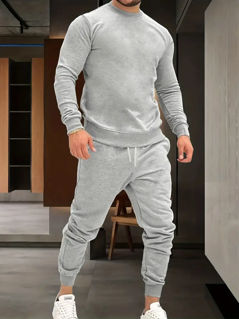 Herren Jogginganzug | zweiteiliges Set mit Oberteil und Hose - Image 5