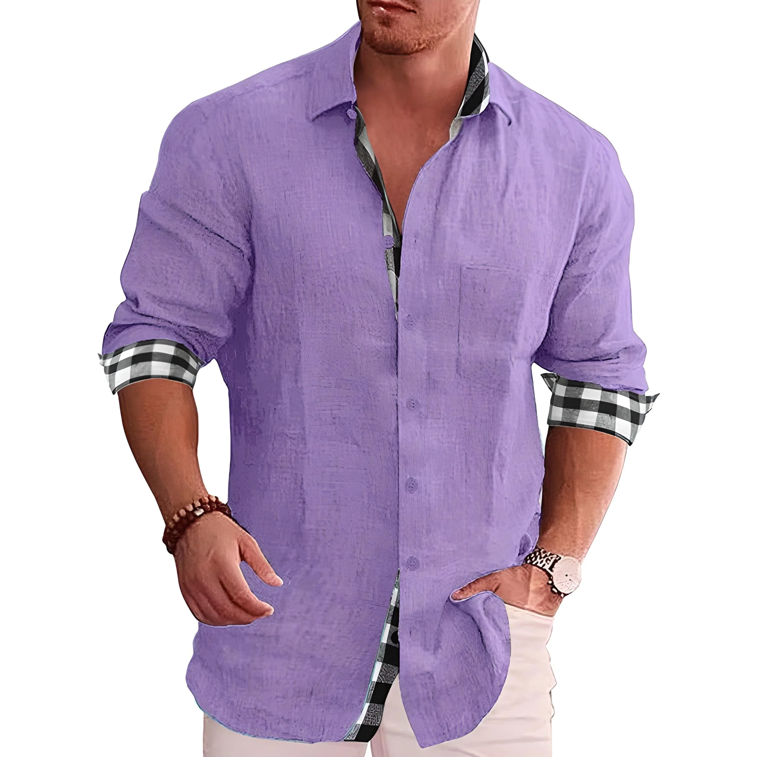 Herren Kurzarmshirt | gerader Aufbau mit klarer Form - Image 4