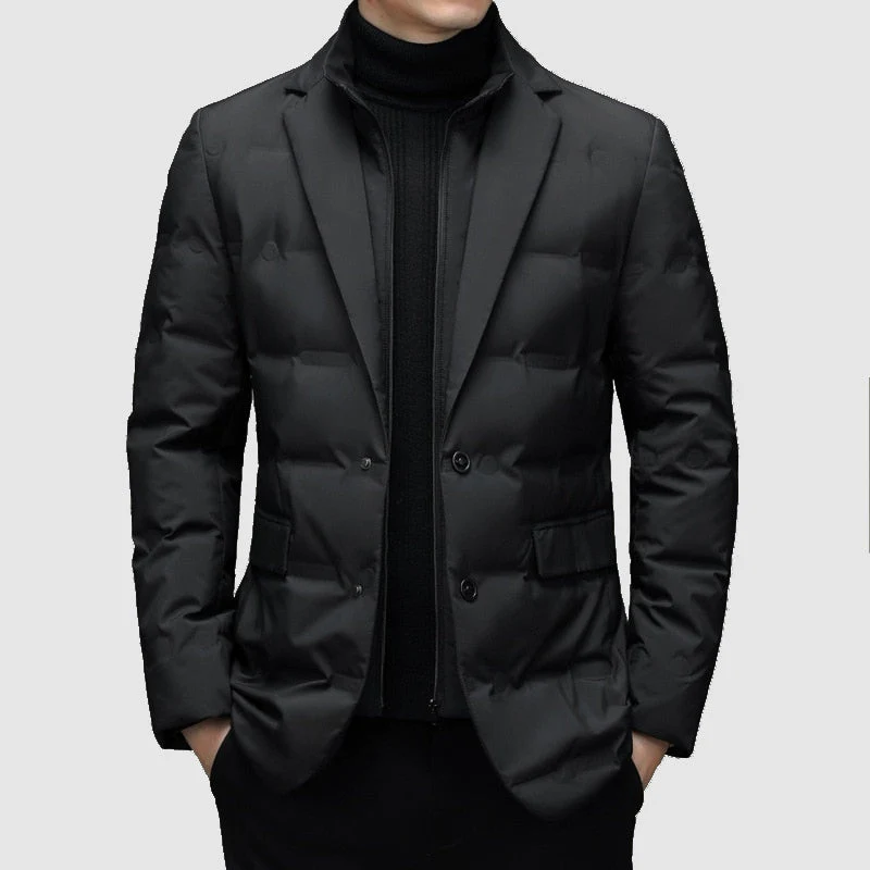 Herren Parka | funktionale Form mit durchgehendem Verschluss