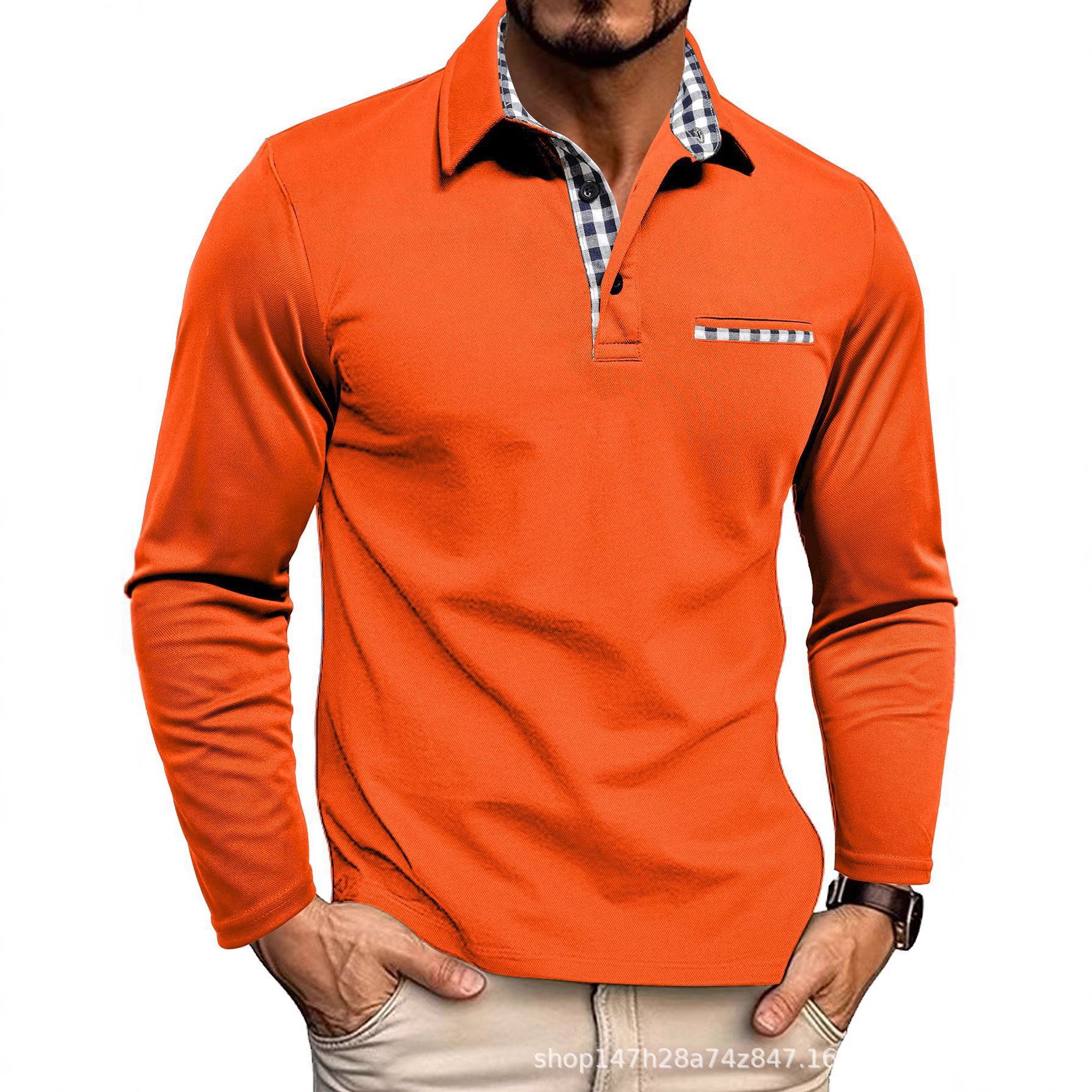 Herren-Poloshirt mit langarmdesign | Alltagstauglich - Image 12