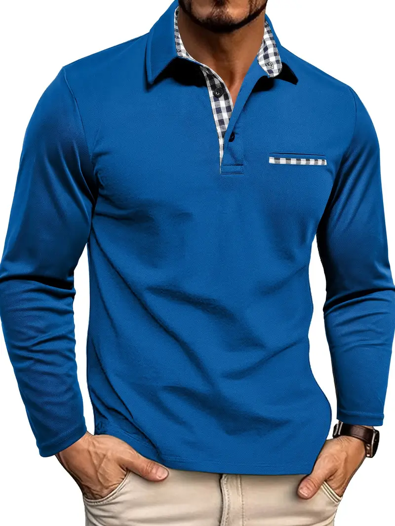 Herren-Poloshirt mit langarmdesign | Alltagstauglich - Image 4