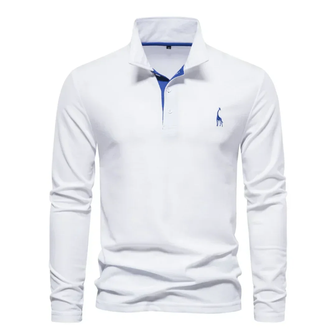 Herren-Poloshirt mit langem ärmelschnitt | Alltagstauglich - Image 3