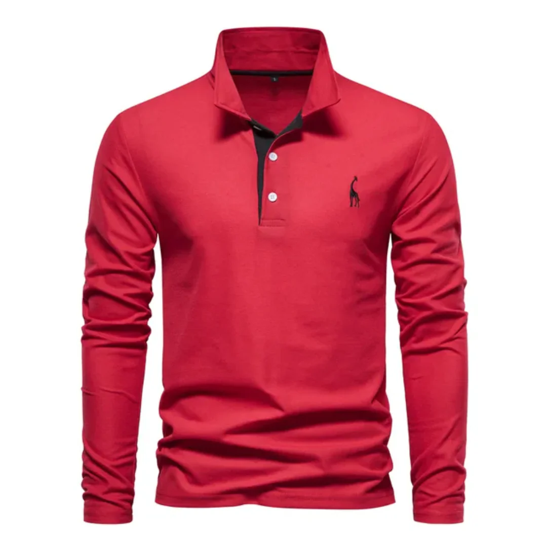 Herren-Poloshirt mit langem ärmelschnitt | Alltagstauglich - Image 5