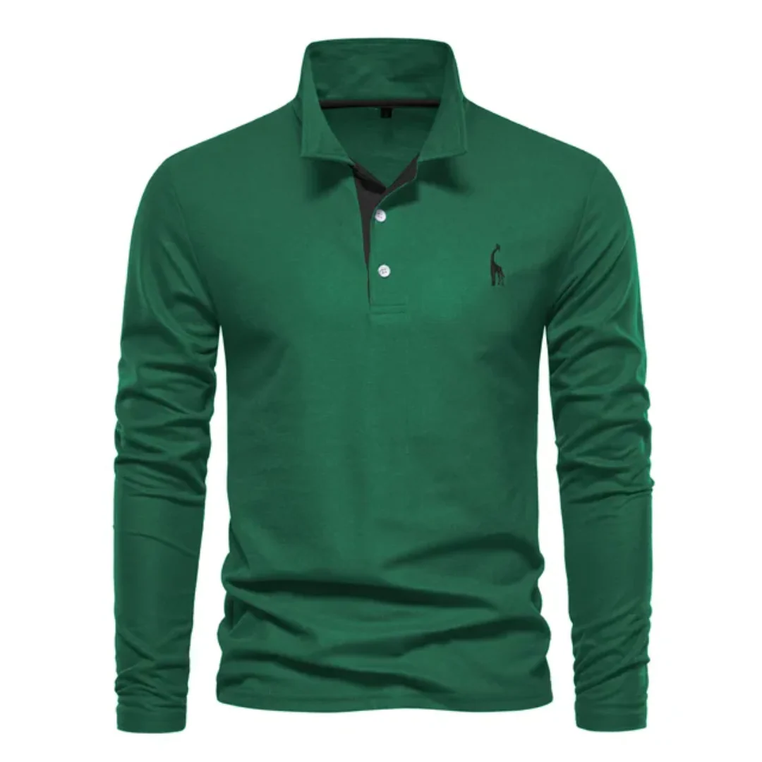 Herren-Poloshirt mit langem ärmelschnitt | Alltagstauglich - Image 6