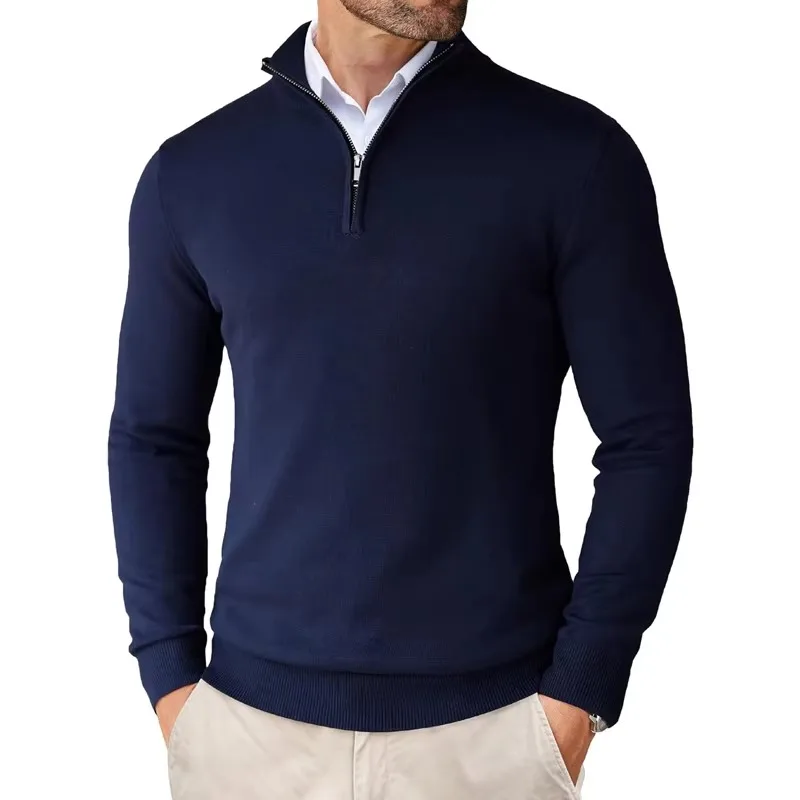 Herren Pullover | Frontreißverschluss mit ruhiger Schnittführung - Image 10