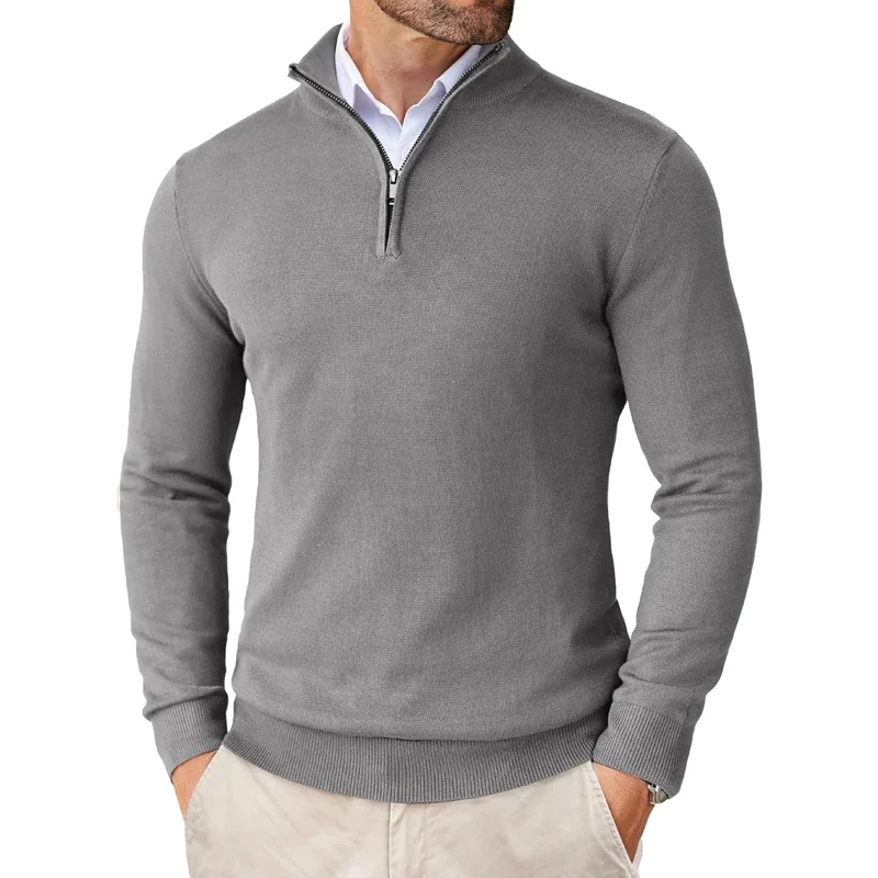 Herren Pullover | Frontreißverschluss mit ruhiger Schnittführung - Image 11