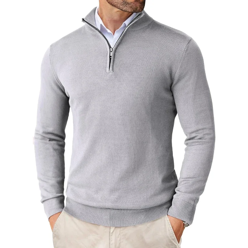 Herren Pullover | Frontreißverschluss mit ruhiger Schnittführung - Image 12