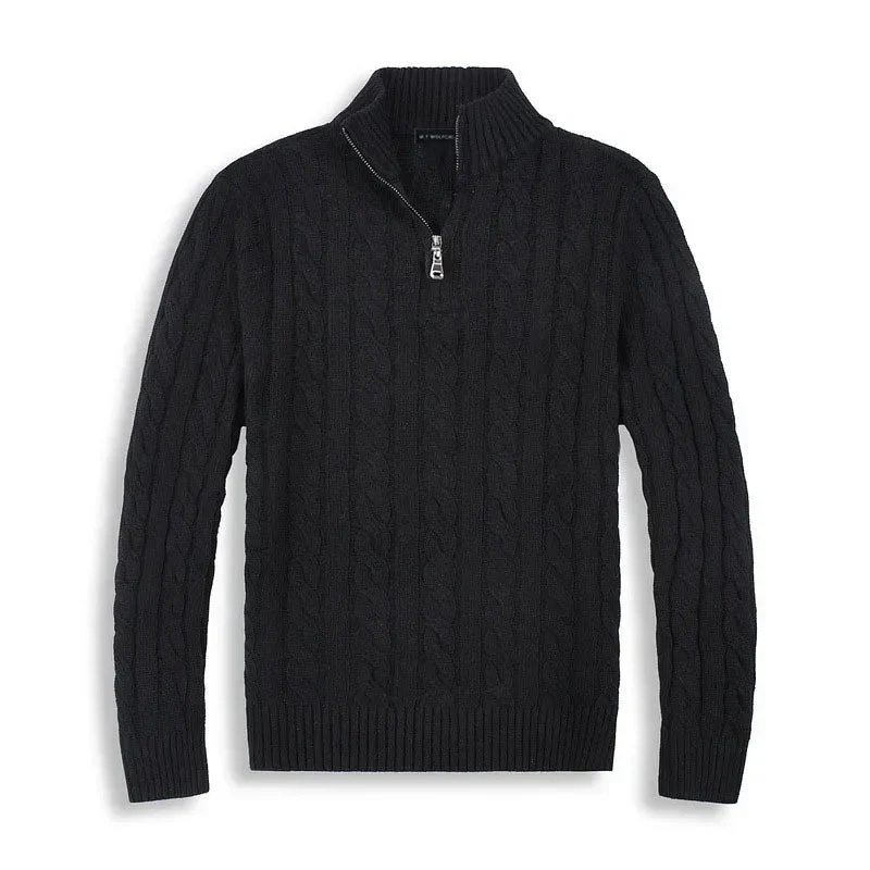 Herren Pullover | Stehkragen mit teilweiser Öffnung - Image 10