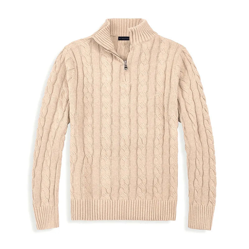 Herren Pullover | Stehkragen mit teilweiser Öffnung - Image 12