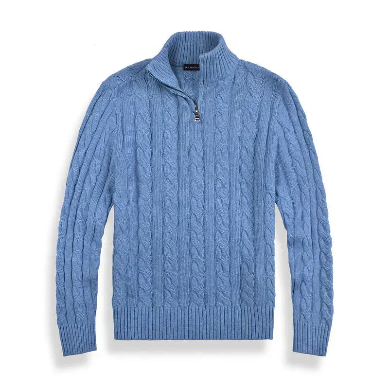 Herren Pullover | Stehkragen mit teilweiser Öffnung - Image 6