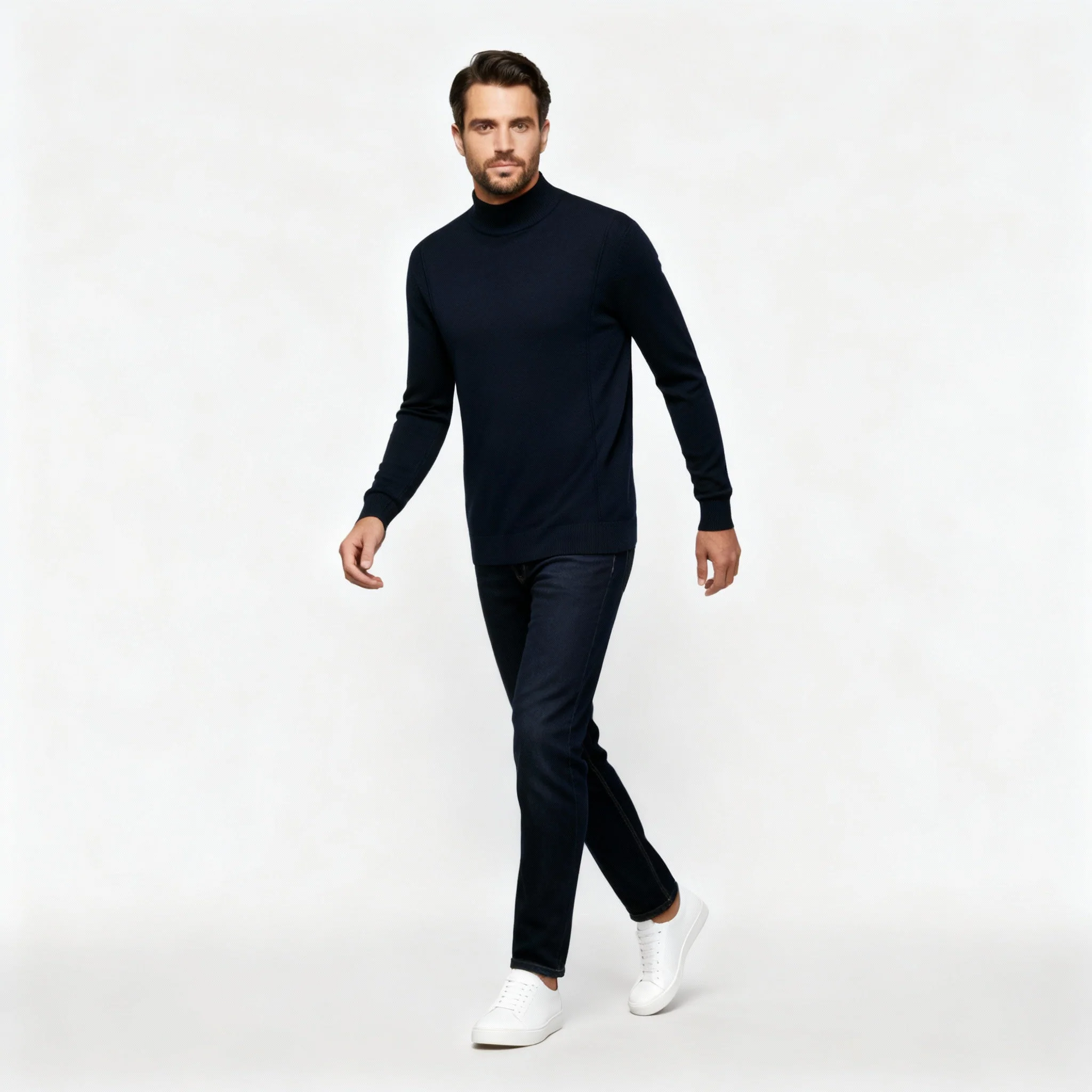 Herren Pullover | klassisch geschnitten mit Rundhalsausschnitt - Image 2