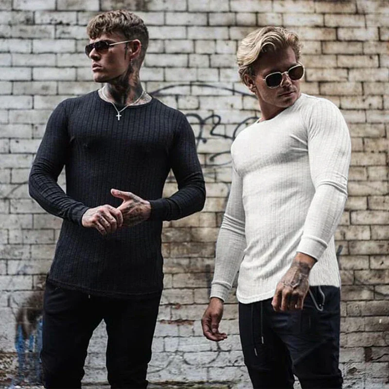 Herren Pullover | Rundhals mit gerader Grundform - Image 4