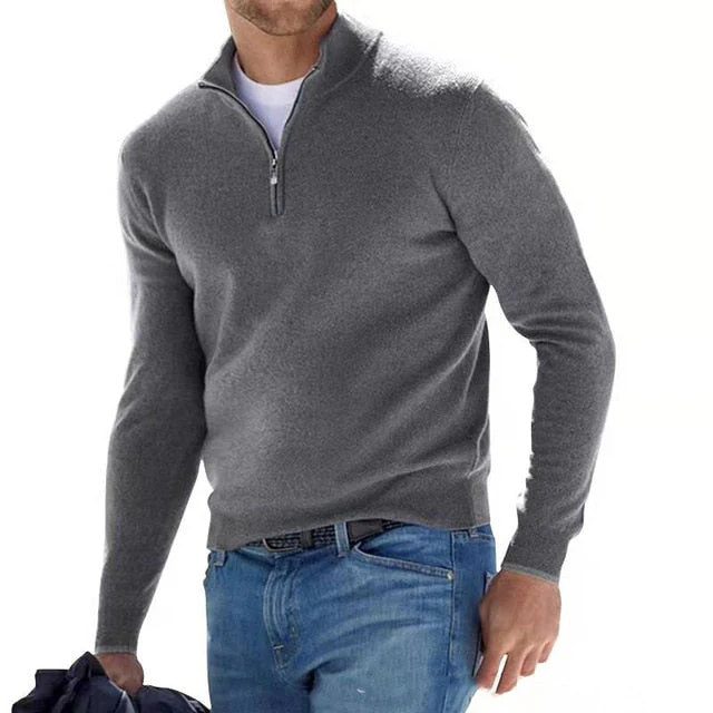 Herren Pullover | V-Ausschnittdesign für den Alltag - Image 4