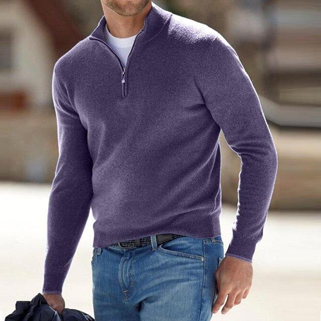 Herren Pullover | V-Ausschnittdesign für den Alltag - Image 8