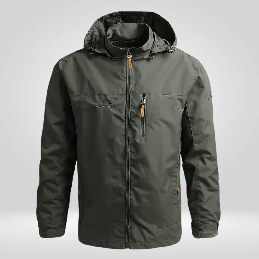 Herren Regenjacke | Schutzorientierte Form mit funktionalem Aufbau - Image 2