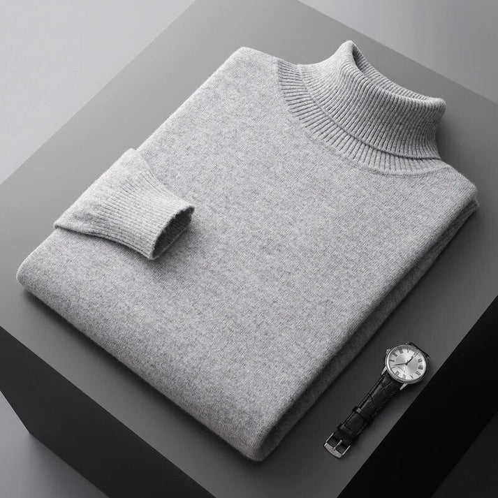 Herren Rollkragenpullover | klar geschnittene Passform - Image 3