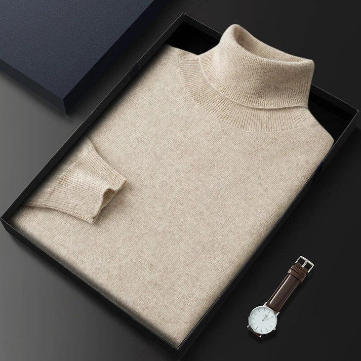 Herren Rollkragenpullover | klar geschnittene Passform - Image 4