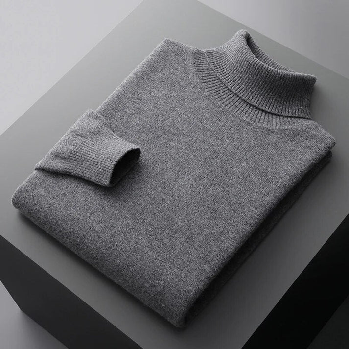 Herren Rollkragenpullover | klar geschnittene Passform - Image 5