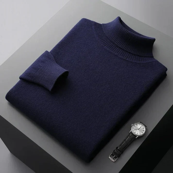 Herren Rollkragenpullover | klar geschnittene Passform - Image 6