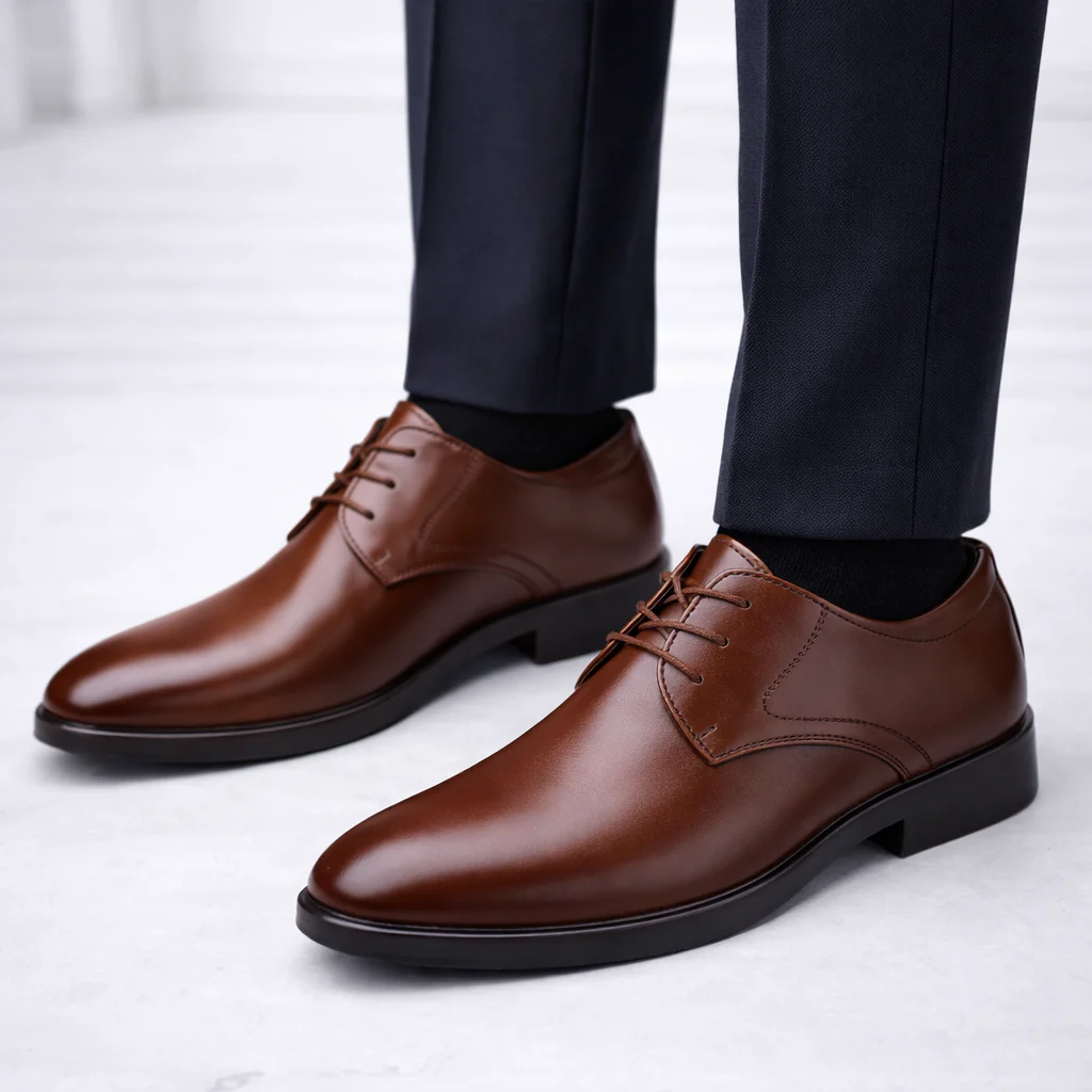 Herren Schnürschuhe | Geschlossene Form mit klarer Vorderpartie - Image 5