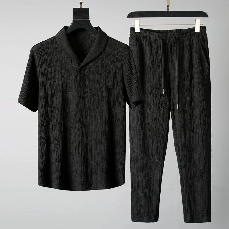 Herren Set | Kurzarm-Hemd und Hose - Image 2