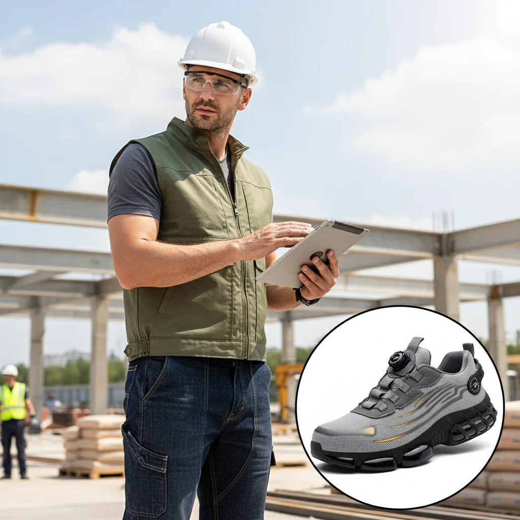 Herren Sicherheitsschuhe mit Zehenschutz | Robust - Image 6