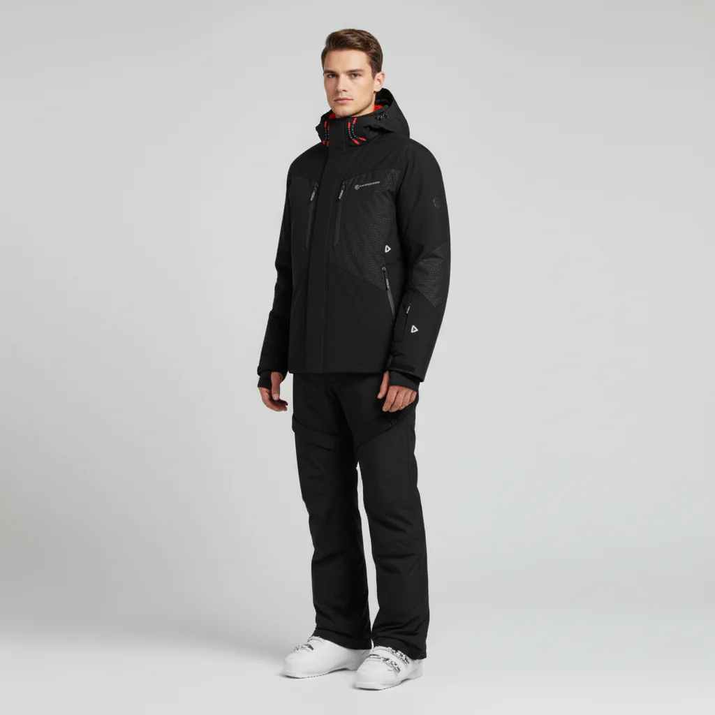 Herren Skiset | Funktionale Jacke und Hose mit geschlossene Winterform - Image 3