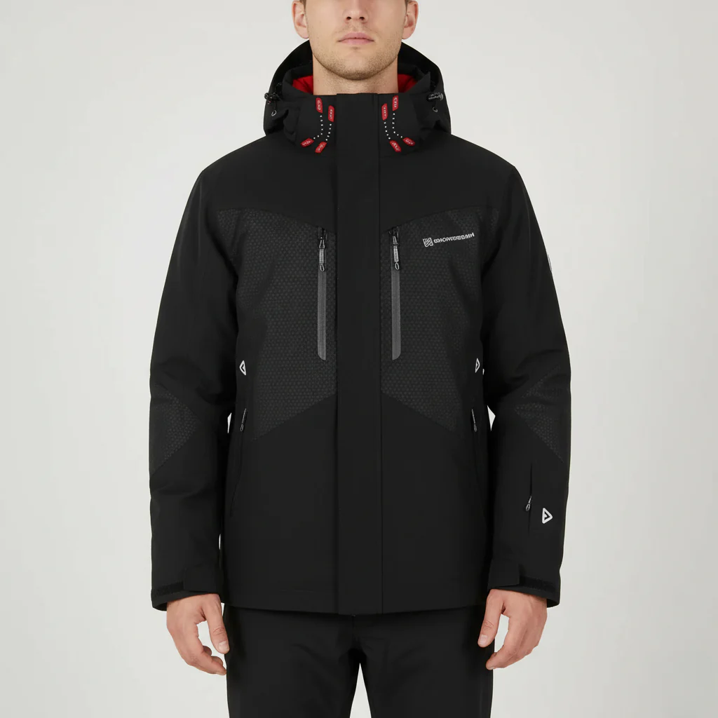 Herren Skiset | Funktionale Jacke und Hose mit geschlossene Winterform - Image 6