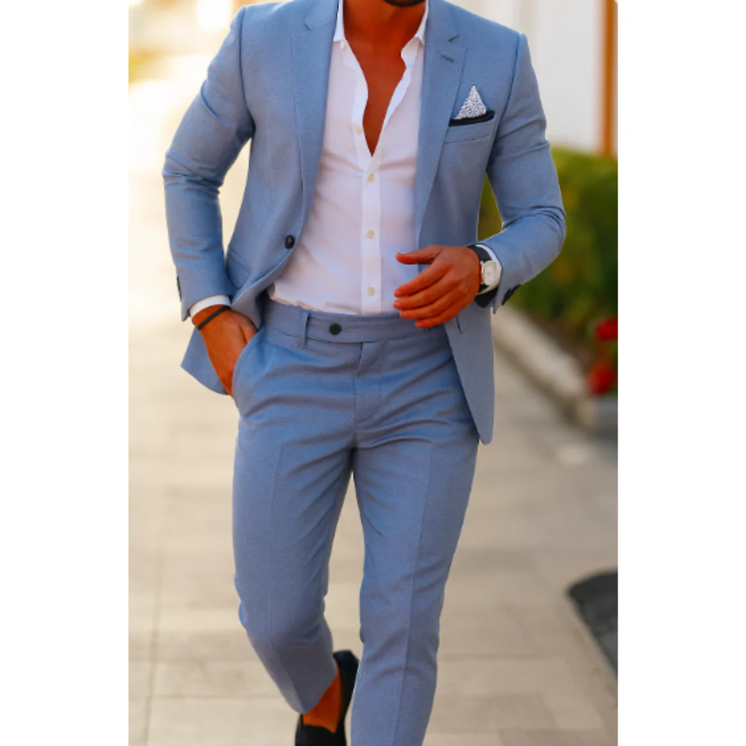 Herren-Sommeranzug im Zweiteiligen Set | leichte Ausführung - Image 11