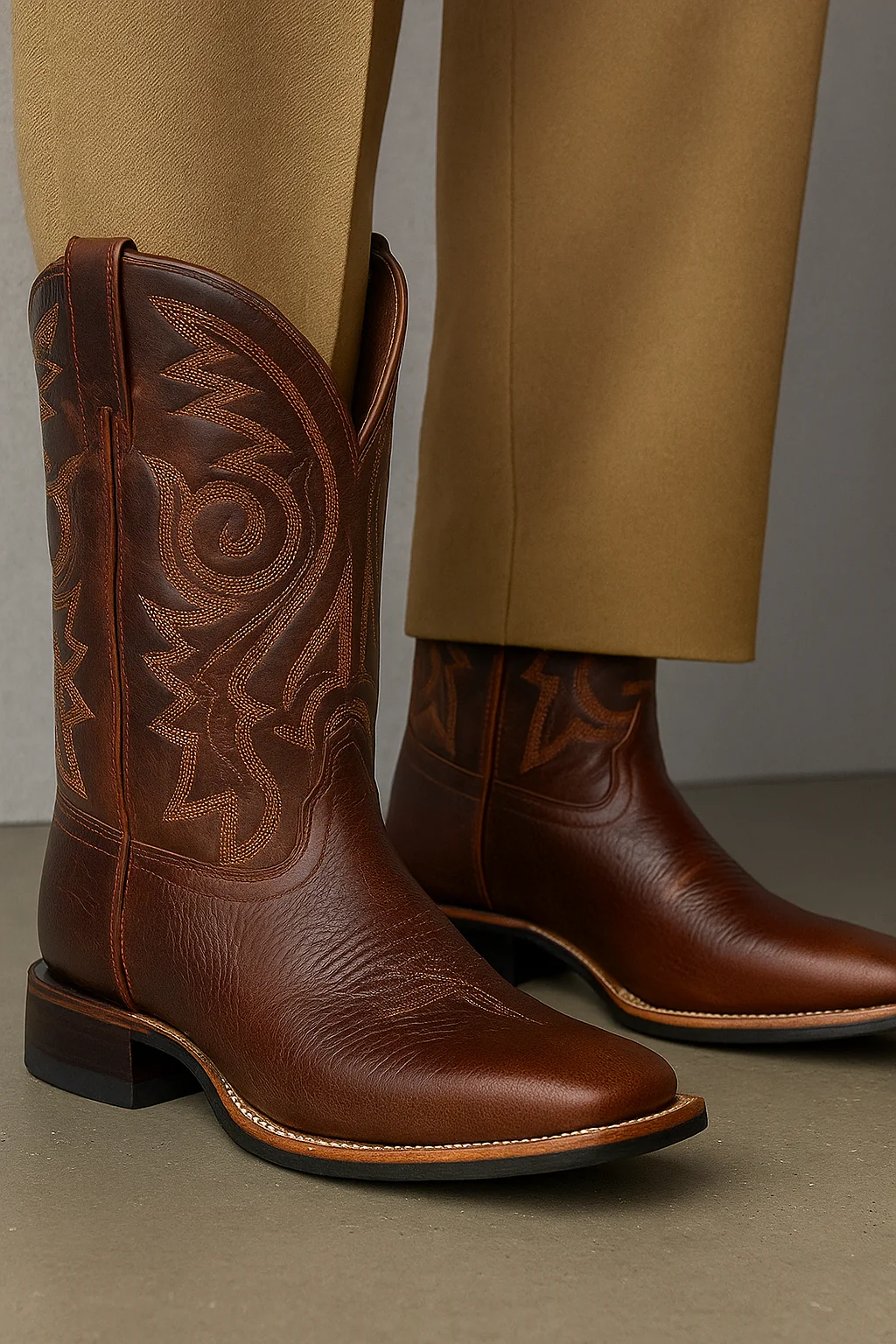 Herren Stiefel | Hohe Schaftform mit markanter Linienkontur - Image 5