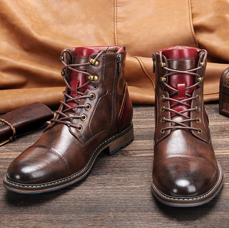 Herren Stiefeletten | knöchelhohe Ausführung mit Schnürung - Image 5
