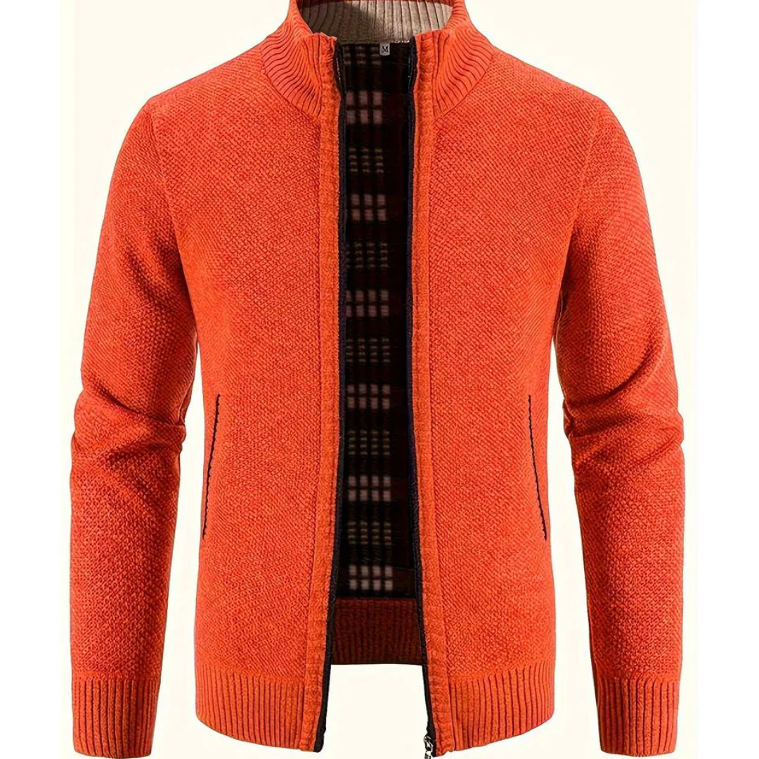 Herren-Strickweste mit offener Front | klare Struktur - Image 3