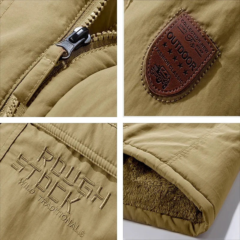 Herren Winterjacke | Abnehmbare Kapuzenform mit robuster Struktur - Image 2