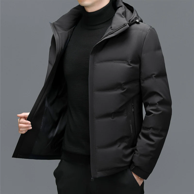 Herren-Winterjacke mit gepolsterter Ausführung | gleichmäßiger Aufbau - Image 3