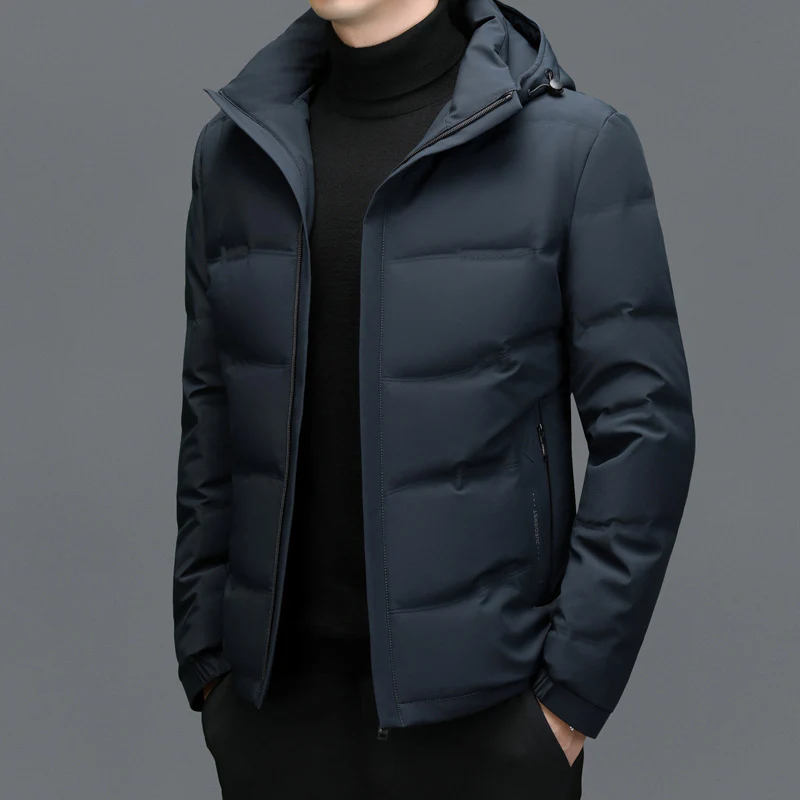 Herren-Winterjacke mit gepolsterter Ausführung | gleichmäßiger Aufbau - Image 4