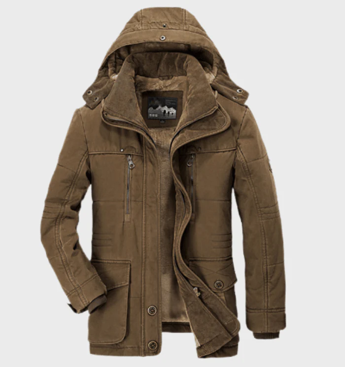 Herren Winterjacke | Kapuzendesign für kalte Bedingungen - Image 4