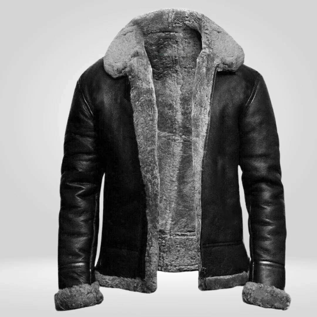 Herren Winterjacke | Langer Schnitt mit klarer Frontstruktur - Image 3