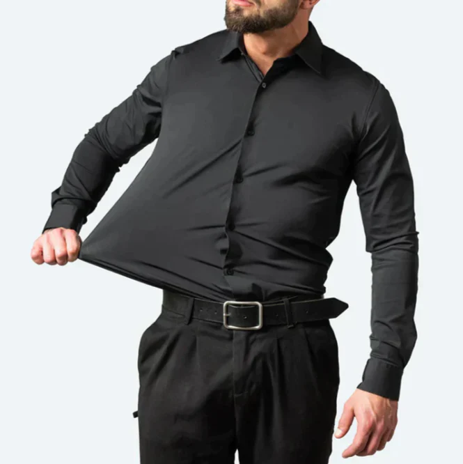 Herrenhemd | Stretch-Design für Alltag Freizeit und Business - Image 3