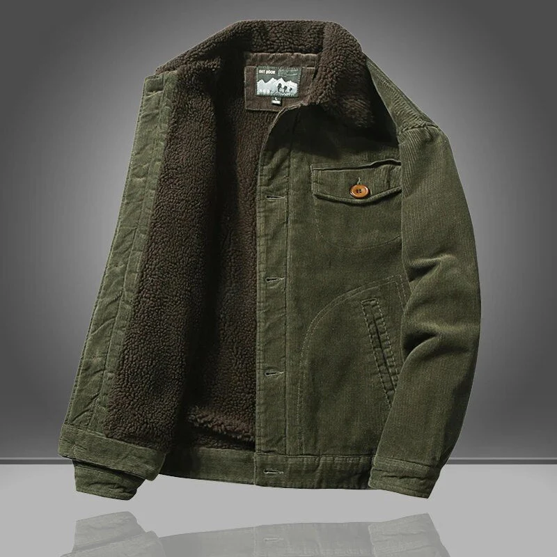 Herrenjacke | Frontverschluss und Taschen vorne - Image 2