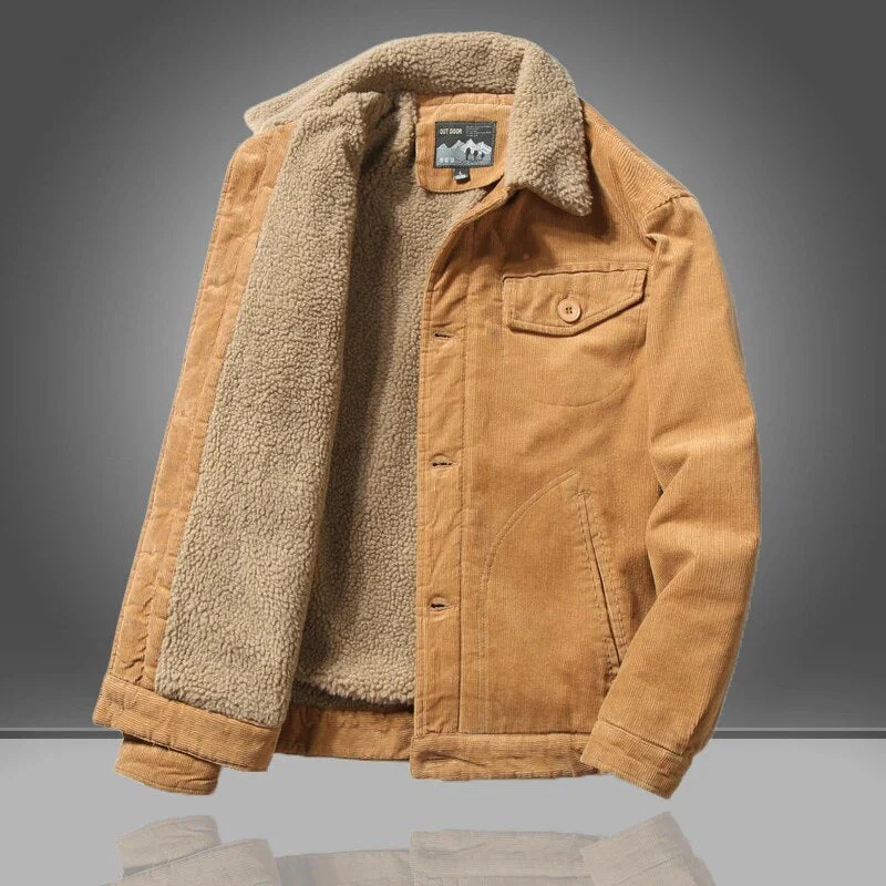 Herrenjacke | Frontverschluss und Taschen vorne - Image 3