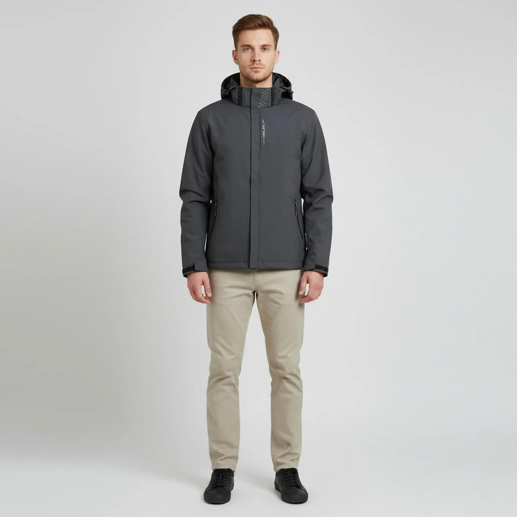 Herrenjacke | Funktionsausführung für Reisen und Außenbereiche