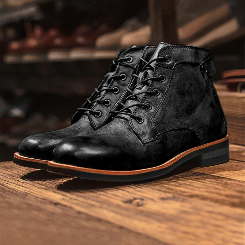 Herrenstiefel | Geschlossener Schaft klassische Form für Alltag - Image 3