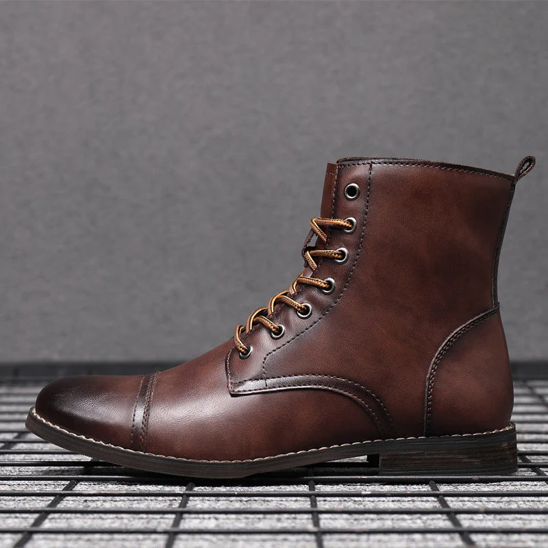 Herren Stiefel | Schnürfront mit durchgehender Schafthöhe - Image 3